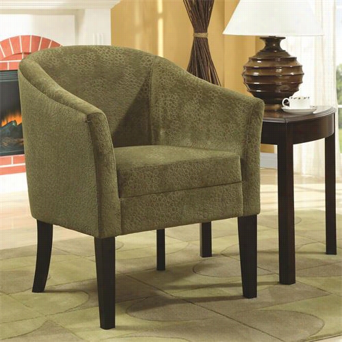 Coaster Furniture 902042 Accent Chair By The Side Of Microvelvet Upholster Y