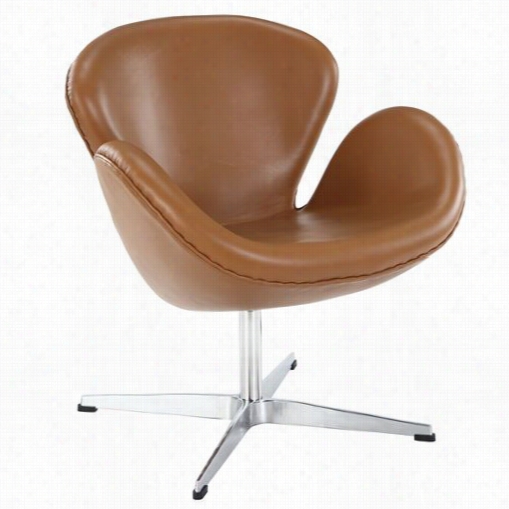 East End Imports Eei-527-ter Wing Chairin Tderacotta An Iline Leathrr