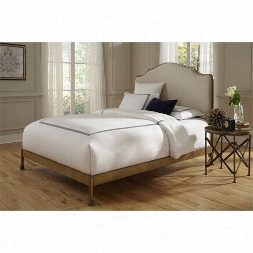 Fashion Bed Group B71426 Califofniavados Sand/natural Oak Mwtal King Bed