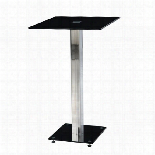 Global Furniture Md096bt Bar Table In Bla Ck