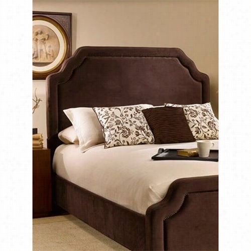 Hillsdale Furniture 1554hkrc Carlyle King Headboard And Frame In Chocolate