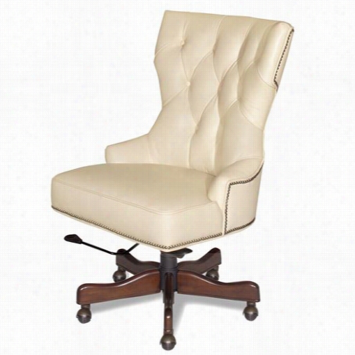 Hooker Furniture Ec379-081 Desk Chair In Dark Wood