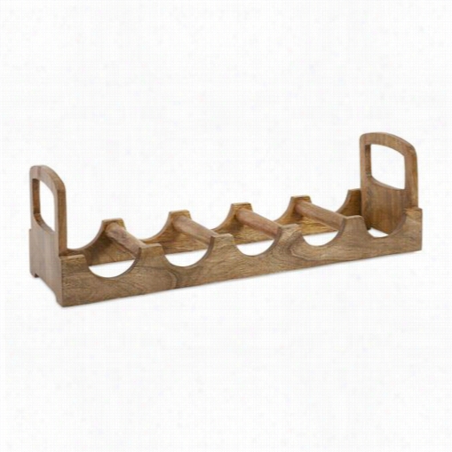 Imax Worldwide  71771 Luca Wood Wine Holder