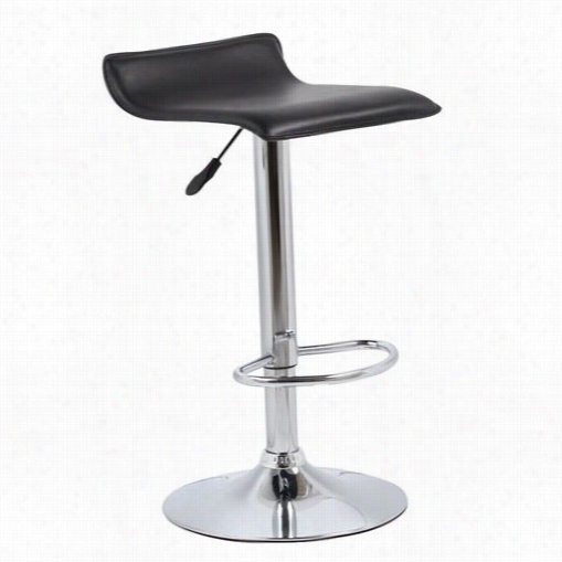 Manhattan Comfort Mc-629-b Classic Steegie Bqrstool In Black