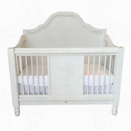 Newport Cottages Npc4365-wh Cape Cod Beadboard Conversion Crib In White