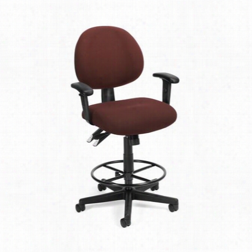 Ofm 241-aa-dk 24-hour Task Chair With Arms And Drafting Kit