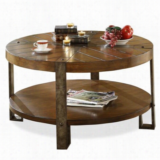 Riverside 3405 Sierra Round Cocktail Table