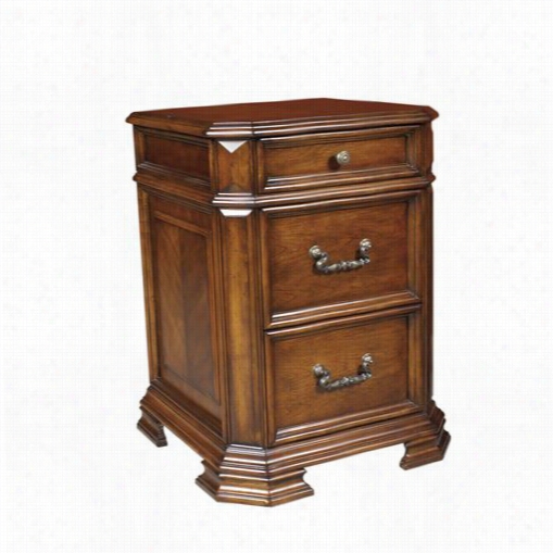 Samuel Lawrence 4455-955 Madison 3 Drawers File Cabinet In Traditional Cherry