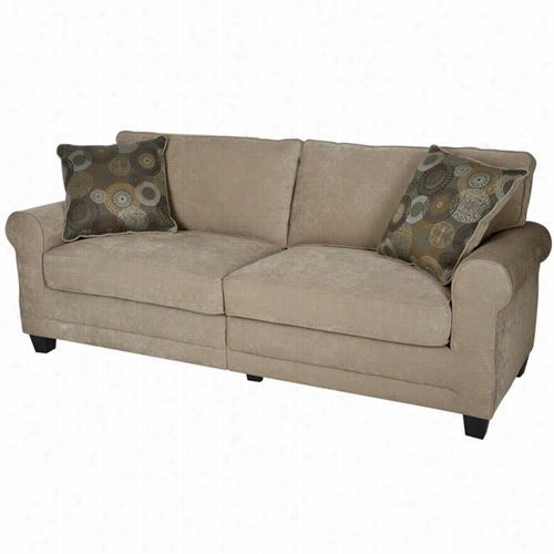 Serta At Home Cr43551pb Copenhagen Deluxe Couch In Emptiness