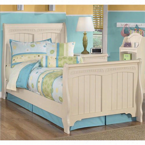 Signature Esign By Ashley B213-62- B21363-b23-82-b213-20-b213-92 Cottage Retreat Twin Sligh Bed With Bookcase And Nightstand