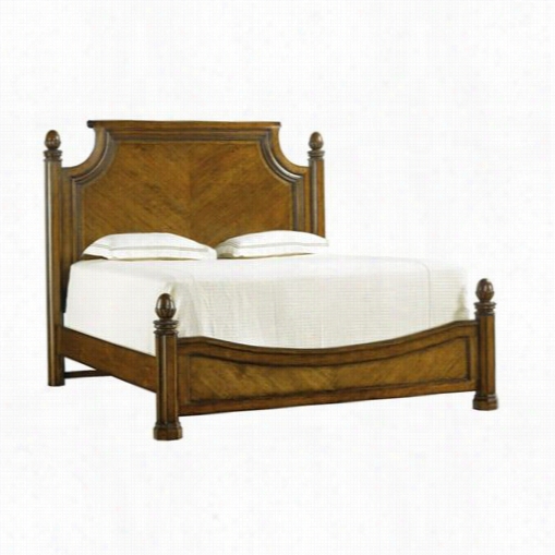 Stanley Furniture 222-13-40 Arrondissement Queeen Reverie Panel Bed In Heirloom Cherry