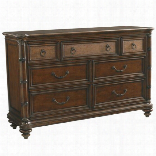 T Ommy Bahama 545-234 Landara Sailfish Point Dresser In Sumatra/middle Brown