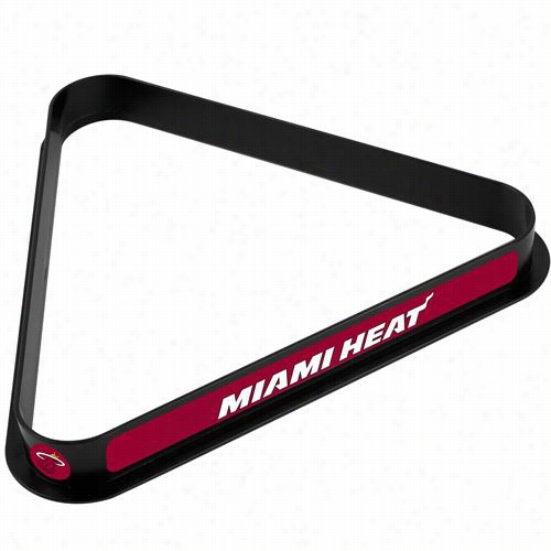 Trademark Domicile Nba5000-mh Miami Ardor Nba Billiard Ball Rack