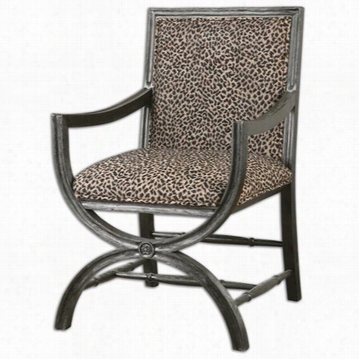 Utttermost 23176 Cyerra Safari Accent Chair