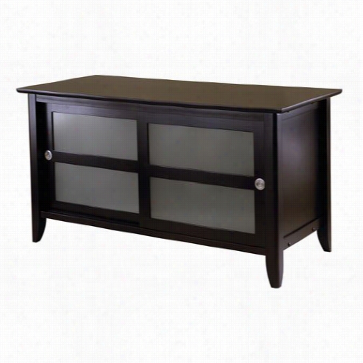 Winsome 92445 Syrah Tv Stand In Dark Espresso