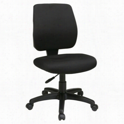 Worksmart 33101 Delxue Task Seat Of Justice With Ratchet Back Height Adjustment Without Arms