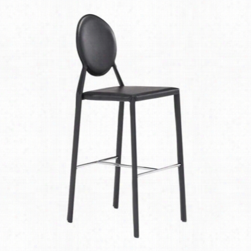 Zuo 30006 Ville Marie Bar Chair - Set Of 2