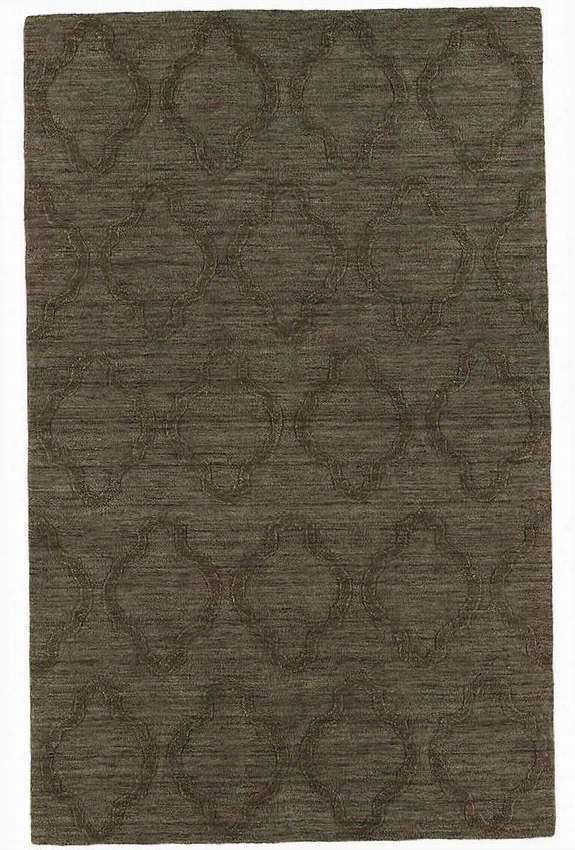 Alena Area Rug - 3'6"&qquot;x5'6"", Chocolate Brown