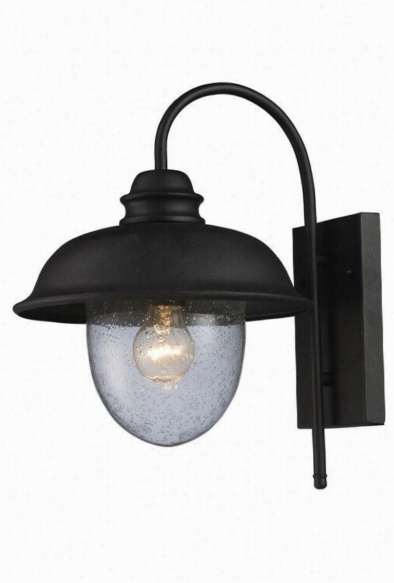 All-weather Outdoor Patio Cafe All-weather Outdoor Patio Sconce - 15& Quot;"hx12""w, Black