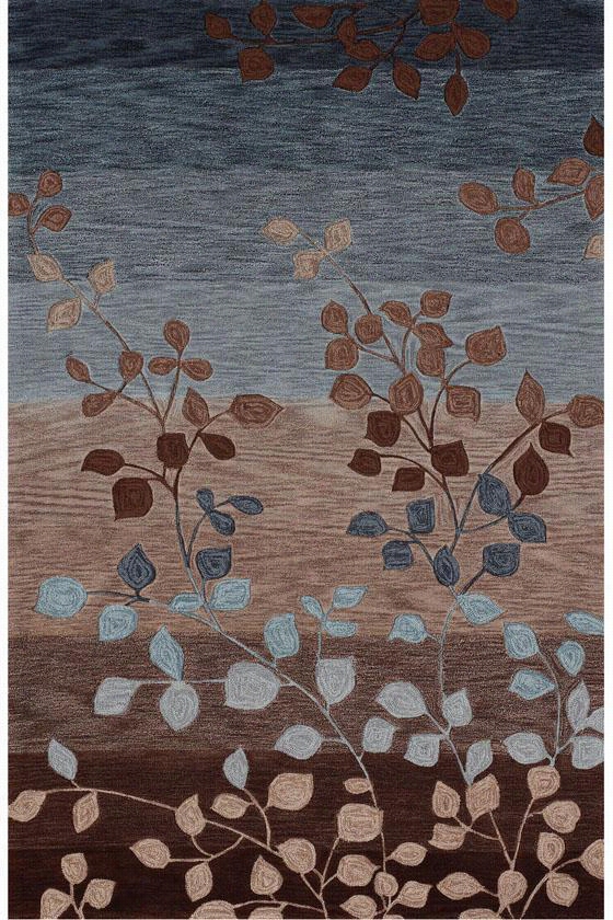 Antigua Rug - 3'6""x5'6"", Coffee