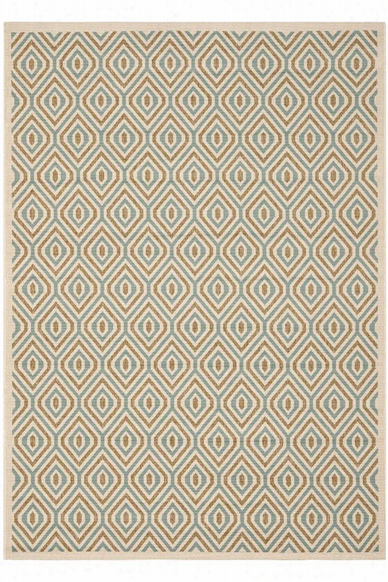 Cadia Arae Rug - 4'x5'7&qjot;", Blue