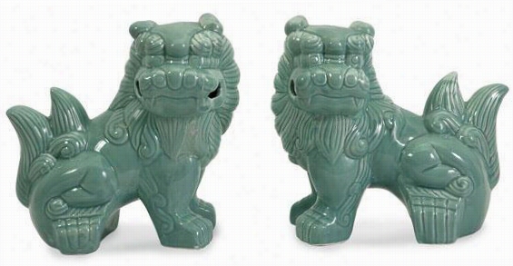 Choo Ffoo Dogs - Set  Of 2 - Set Of 2, Blue