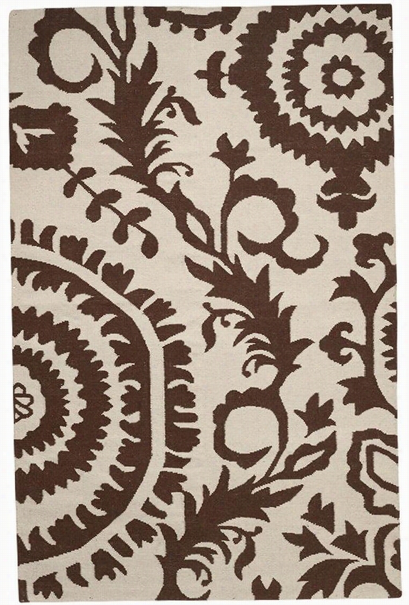 Drake Rea Rug - 8'x11', Brown