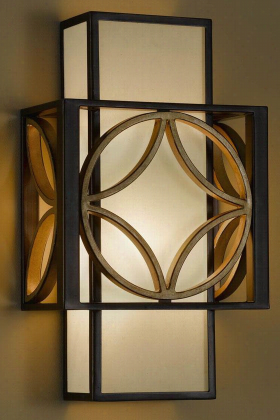 Felicia Wall Sconce - 13.5&qot;"h X 8";"w, Thg Quarrel/prs Gold