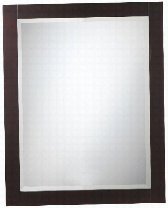 Maddox Mirror Ministry - 36""hx28""w, Cofree Brown