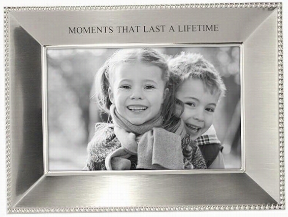 Moments Picture Frame - 6.25"&;quot;hx8.5""wx1"&uot;d, Gray