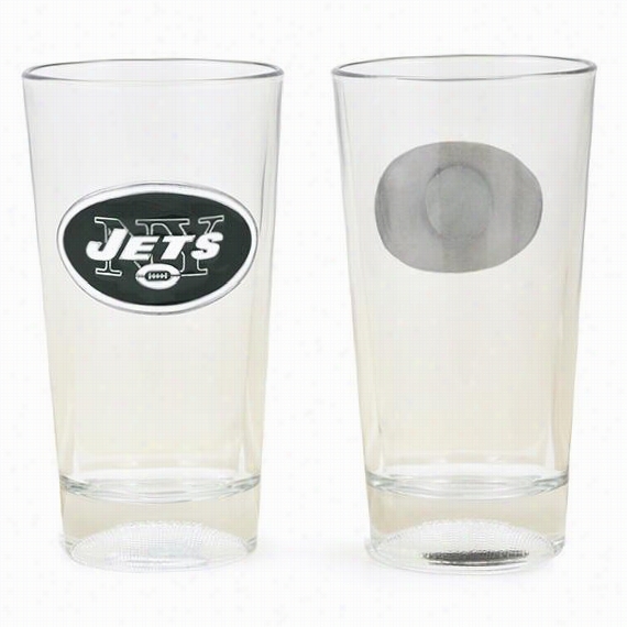 Nfl Pint Glass - 6hx3w, Jyes