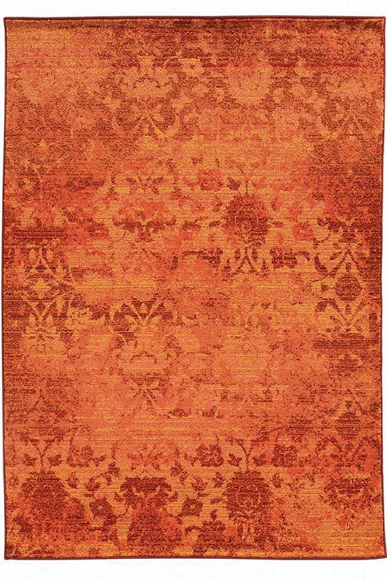 Orange Peel Area Rug - 2'7""x10'runner, Orange Peel