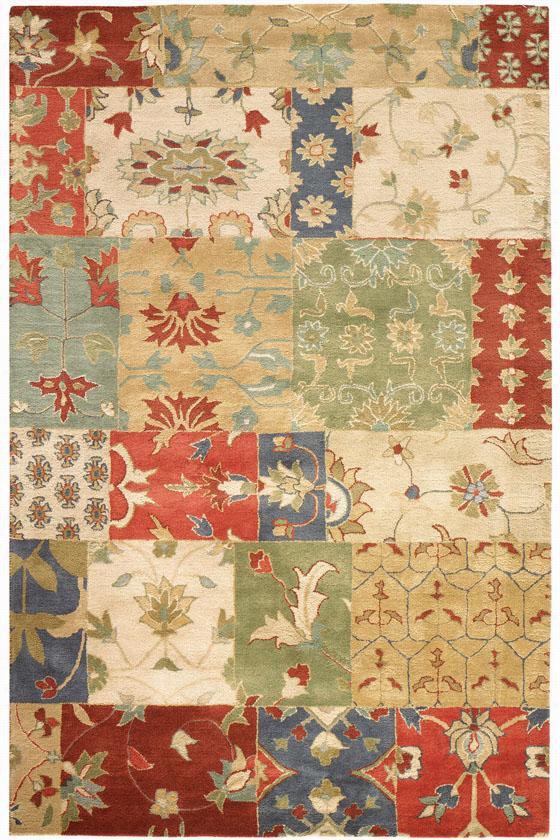 Patchwork Rug - 2'6""x4'6"", Multi