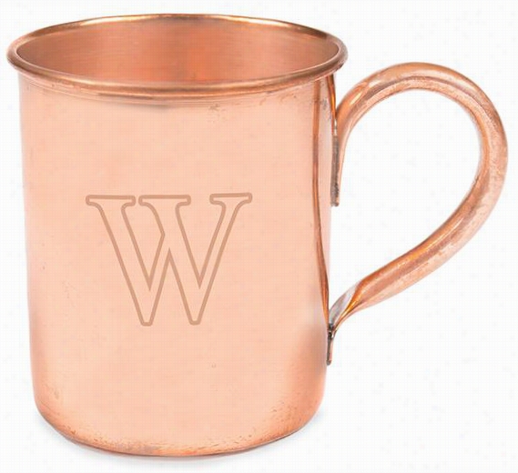 Personalised Monogram Mosdow Mule Copper Mug -4 ""hx3.5""diamete, Small Change