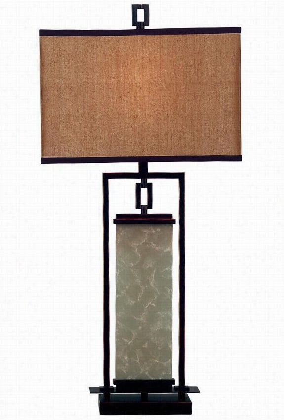 Plateau Table Lamp Ii - 32""h, Copper Bronze