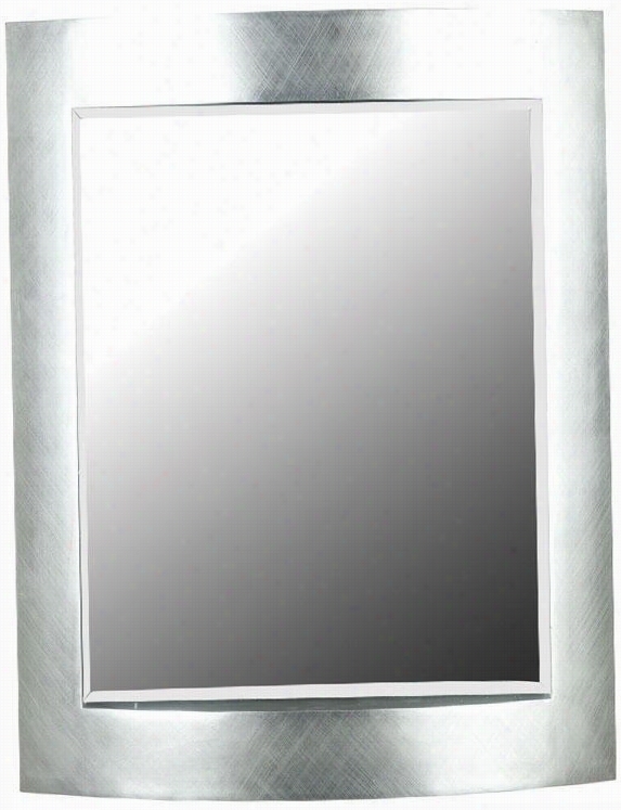 Sacramento Wall Mirror - 35""hx28"&qu Kt;w, Silver