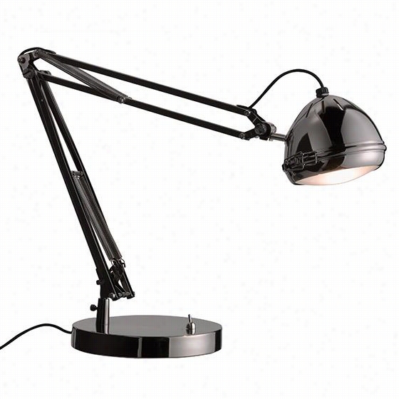 Sherlock Led Dsk Lamp - Adjustable, Black