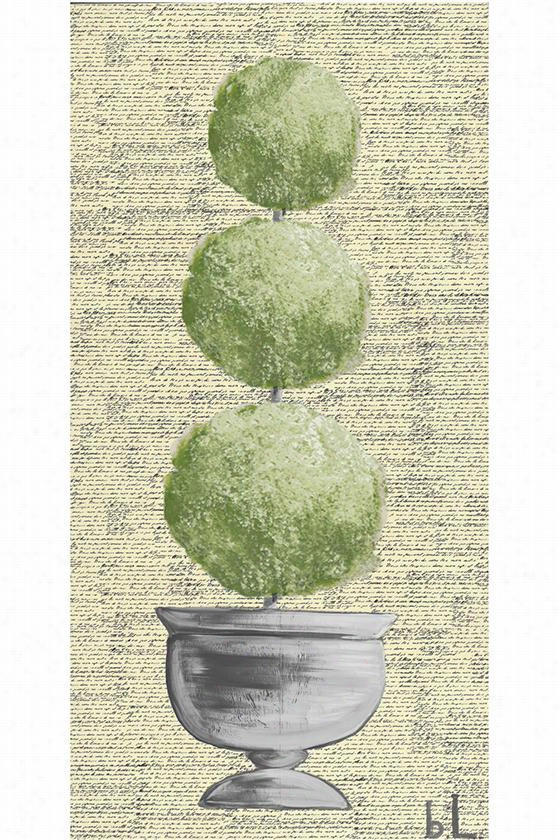 Topiary All-weather Outdoro Patio Wall Art - 18""hx36""wx1.5""d, Rook Lowe