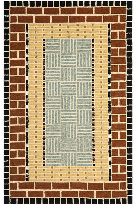 Tortola Area Rug - 2'3""x8 'runner, Imbrown