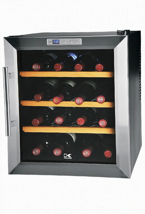 16-b Ottlr Wine Chiller - 20""hx19""wx20""d, Black