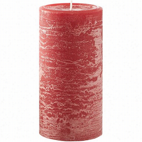 3x6 Seasonal Pillar Candle - 6"& Quot;hx3""diameter, Ginger Apple