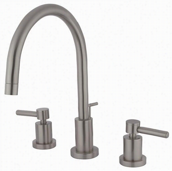 Abington 11.7""h Arch C Faucet - 11.7&qout; "hx13.5""wx8.5""d, Silver