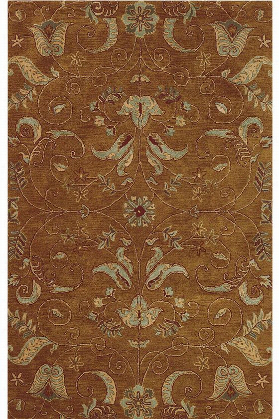 Ansley Area Rug - 5'3""x8'3"", Gold