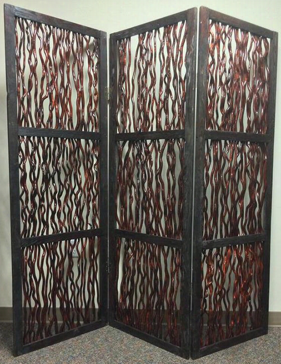 Branch Screen - 722"&quo;th7x2""wx2""dd, Brown