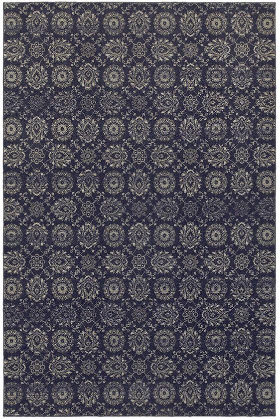 Brigg Area Rug - 12'x15, Navy Blue