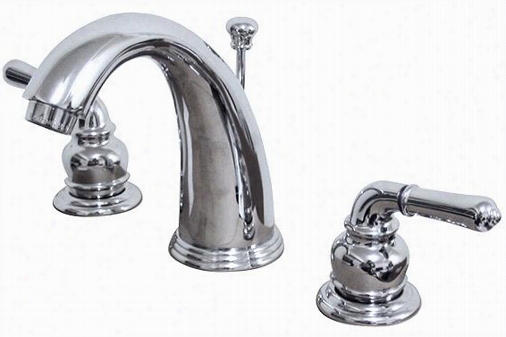 Brimmfield High Sweept Arch Faucet - 6""hx13.75""wx5.75""d, Silver Chrome