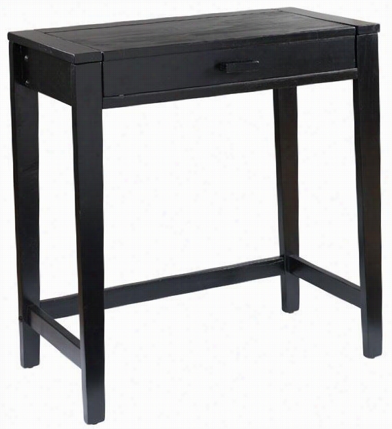 Convertible Desk - 30""x15""dx30""h, Black