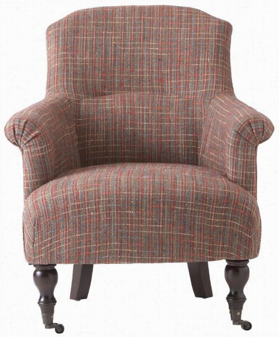 Fewnick Chair - 36""hx305""w, Multi Herringbone