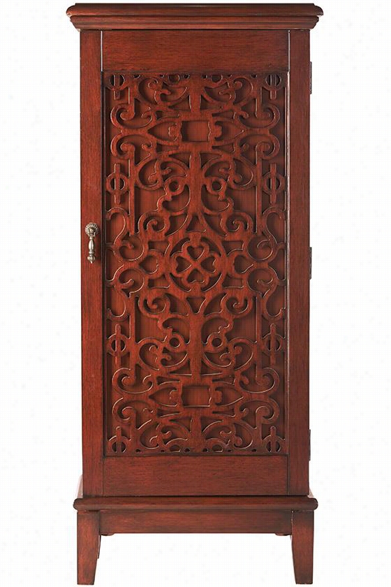 Galina Jewelry Armoire - 46""hx20""wx12&suot;"d, Brown