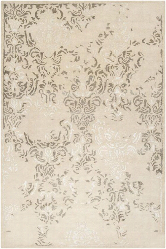 Halle Area Rug - 3'3""x5'3 "", Ivory